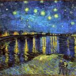 "Nuit étoilée" de Van Gogh (au-dessus du Rhône)